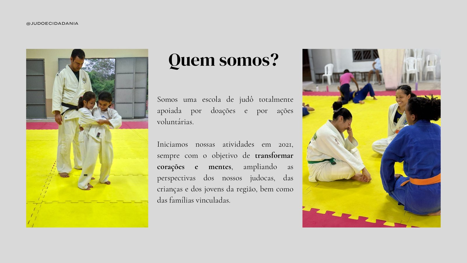 Página 2 do material Judô e Cidadania