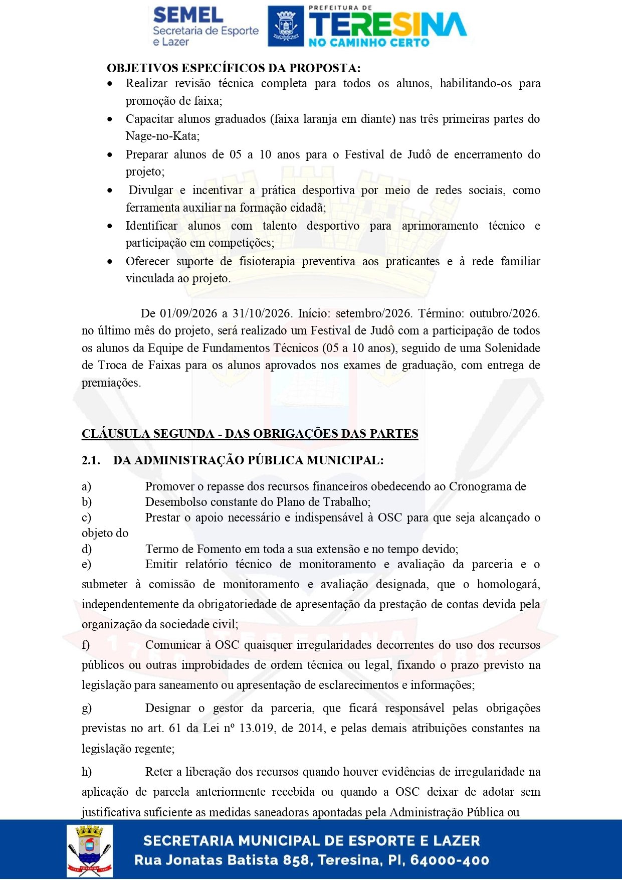 Pagina 2 do Termo de Fomento